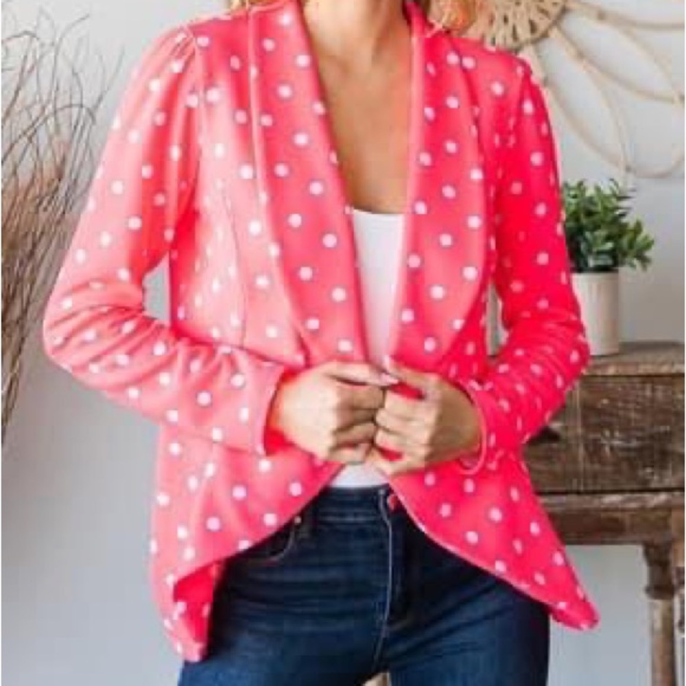 Hot pink blazer